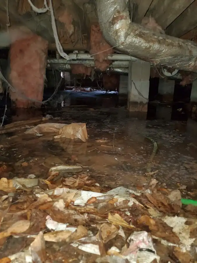 Crawl space flood assessment for Leak Detection & Repair in Concord